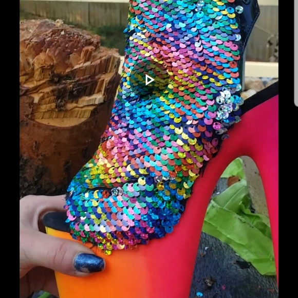 Custom Pleaser heels - Picture 3 of 5
